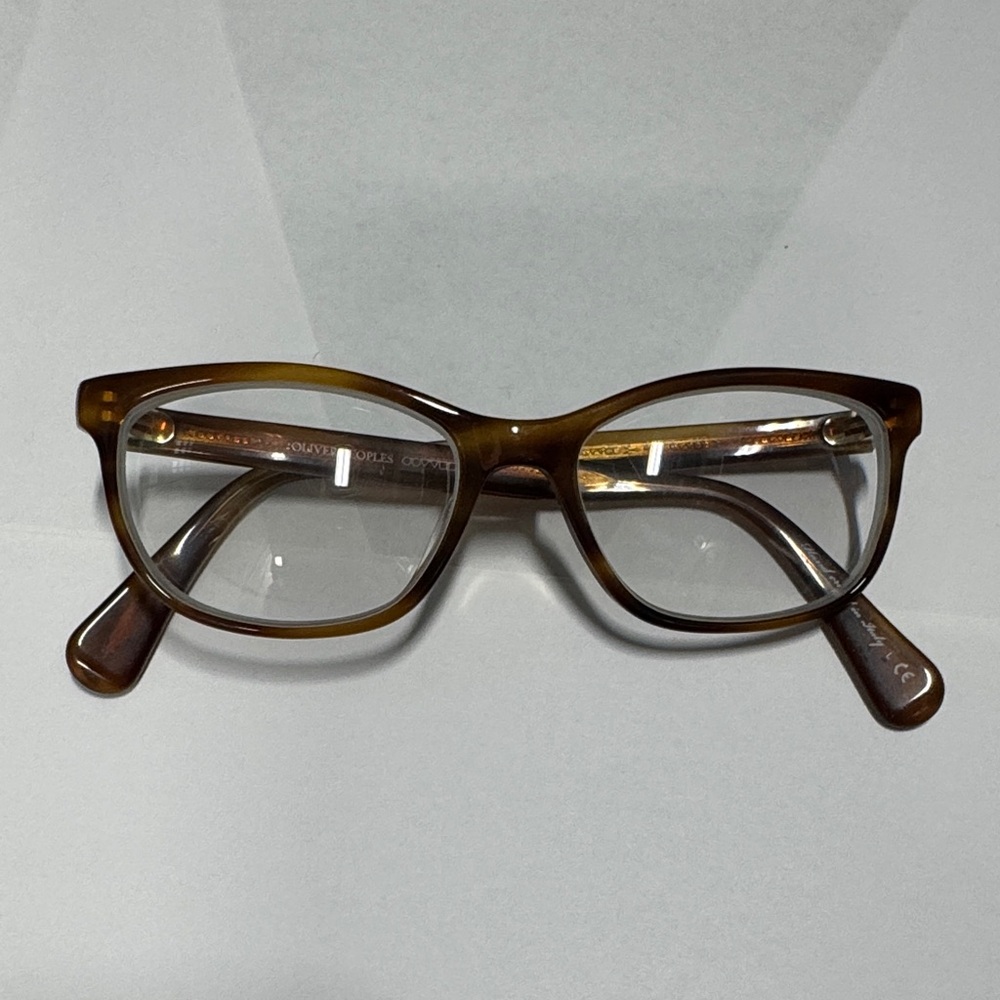 Oliver Peoples Tortoise Shell Glasses